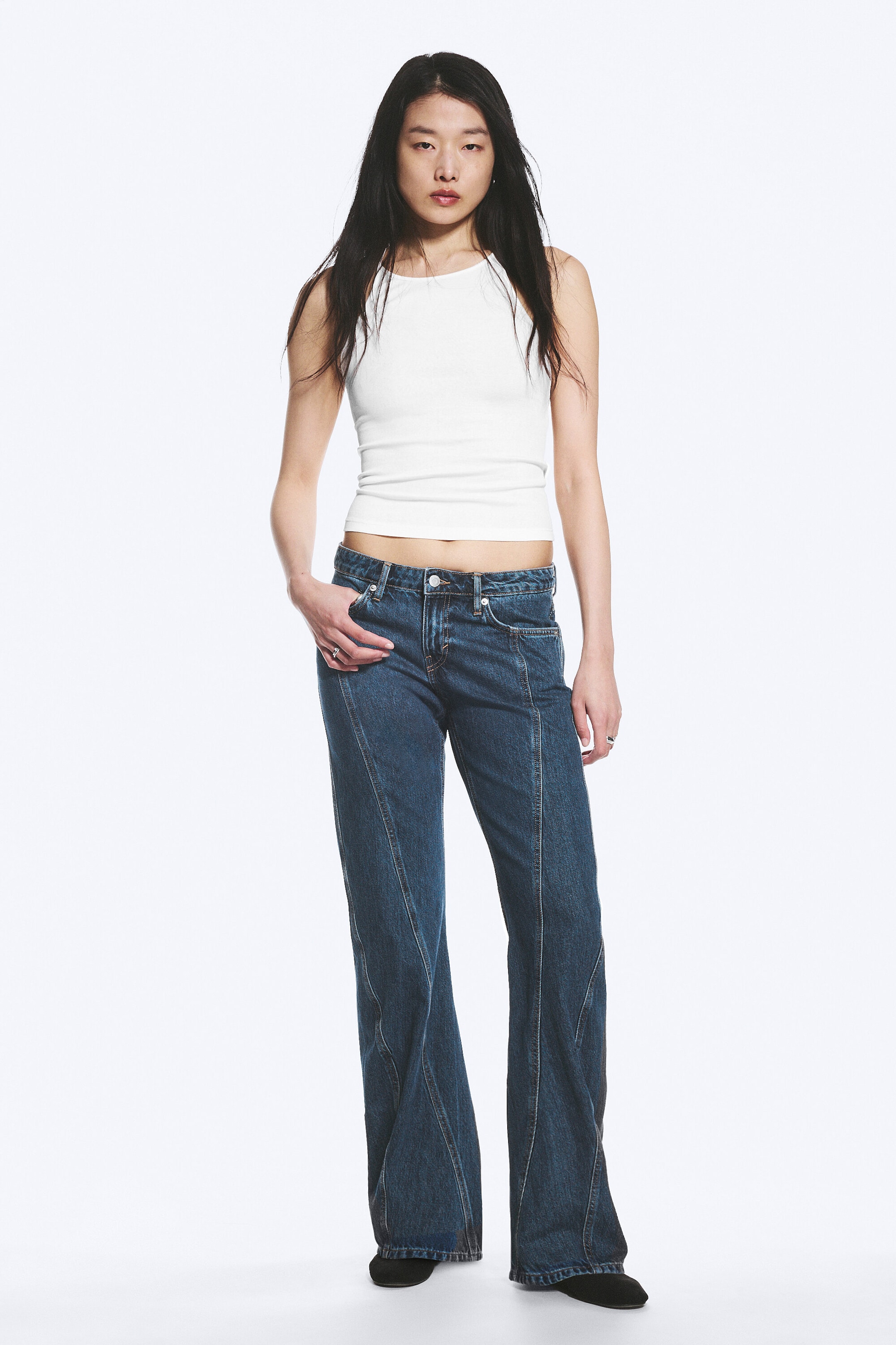 Citizen Blue - Dunkelblau - ARROW LOW WAIST REGULAR STRAIGHT TWIST JEANS - 1