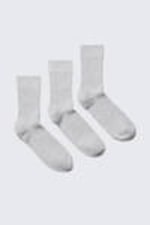 Hellgrau - 3er Pack Socken Selma - 0
