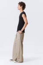 Beige - Oversized-Anzugshose Uno - 2