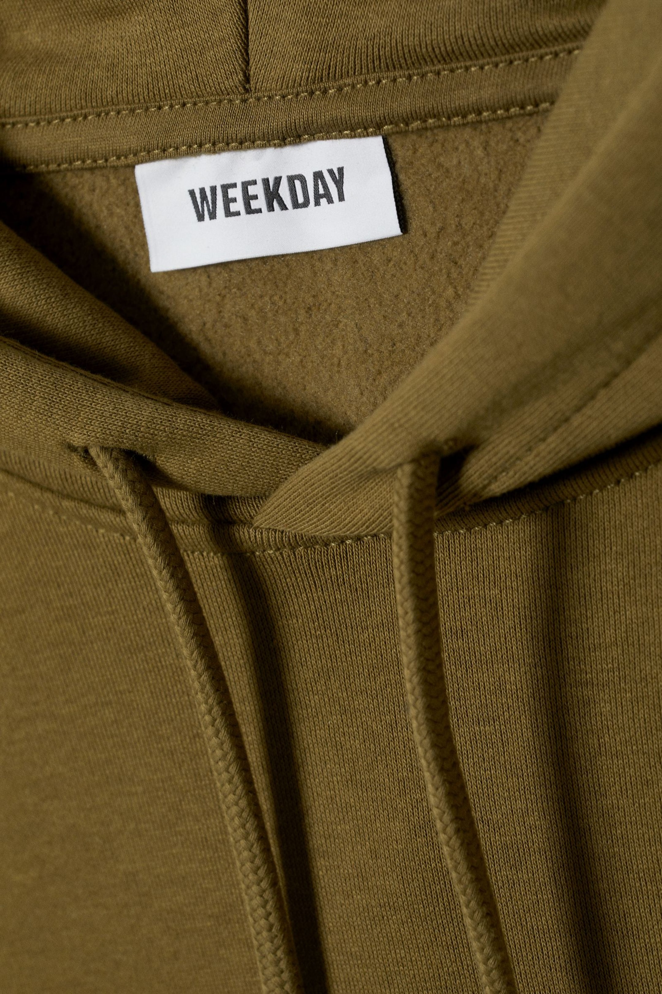 Khaki - Klassischer, mittelschwerer Hoodie - 1