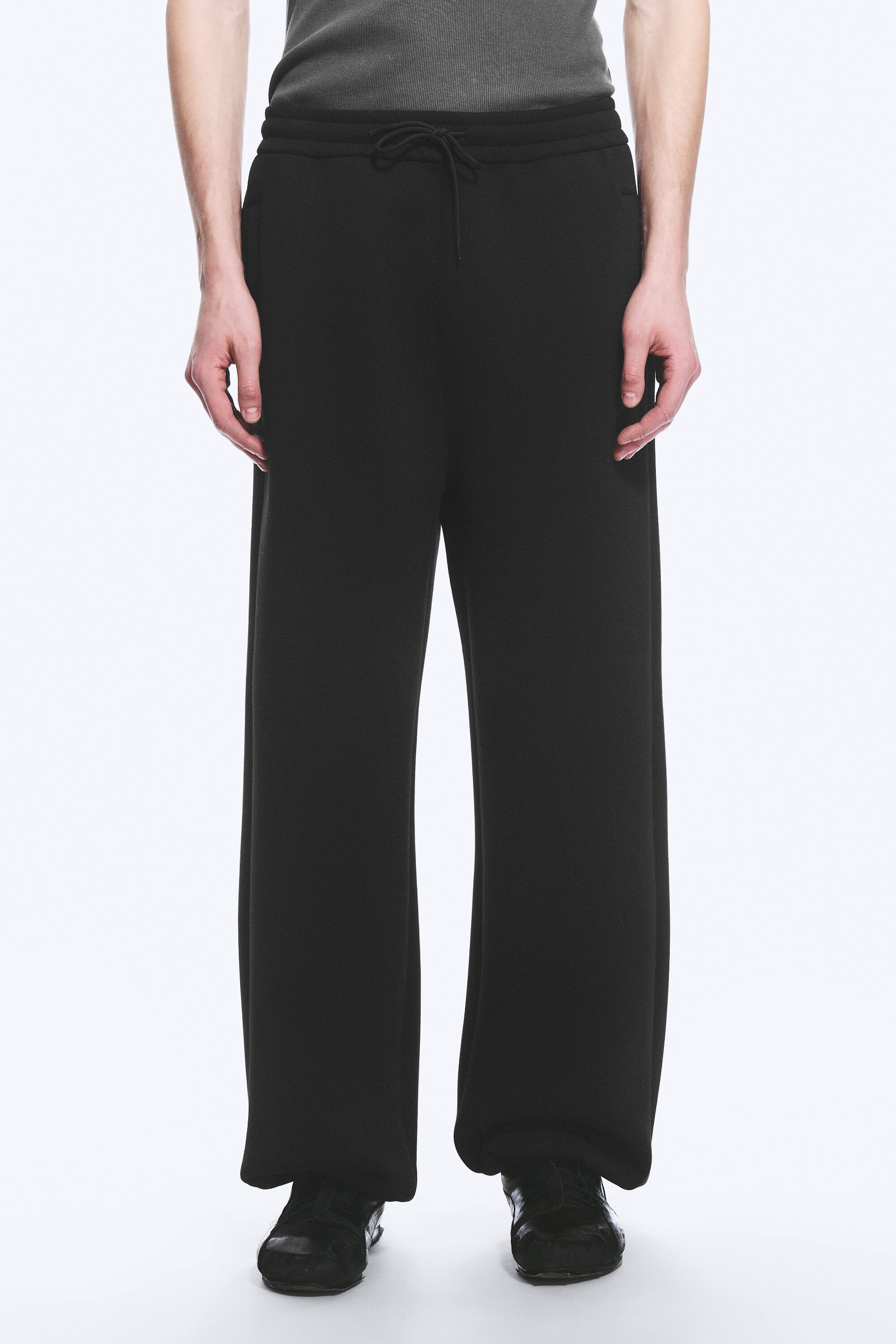 simon scuba sweatpants - Black | Weekday EU