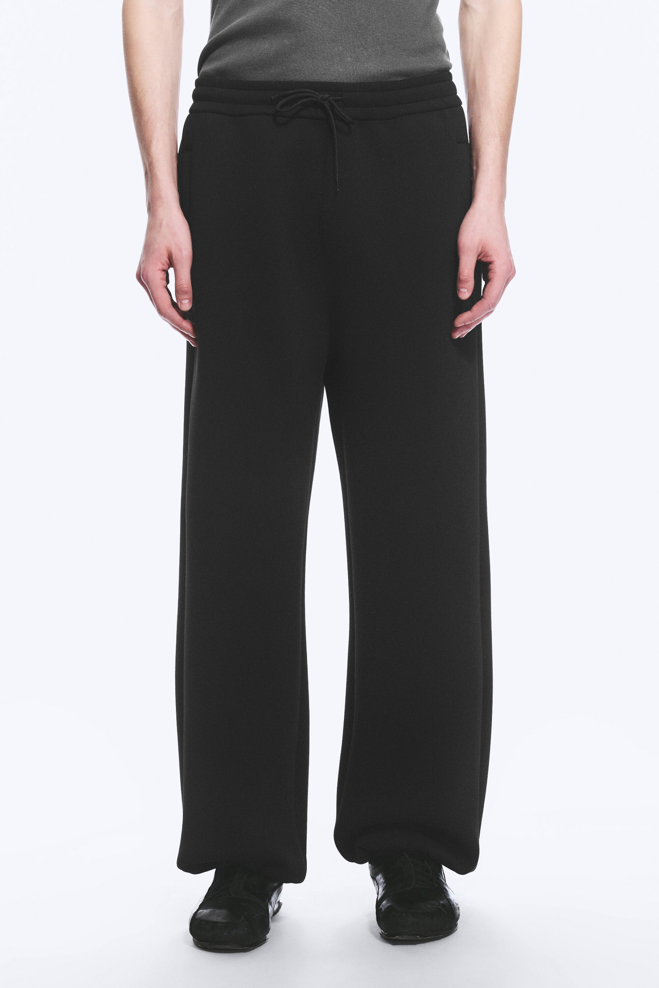 Black - Simon Scuba Sweatpants - 2