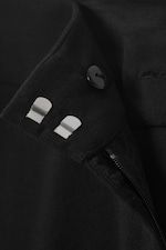 Black - Mid Rise Flared Suiting Trousers - 4