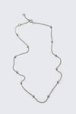 Silver - Dot Necklace - 0