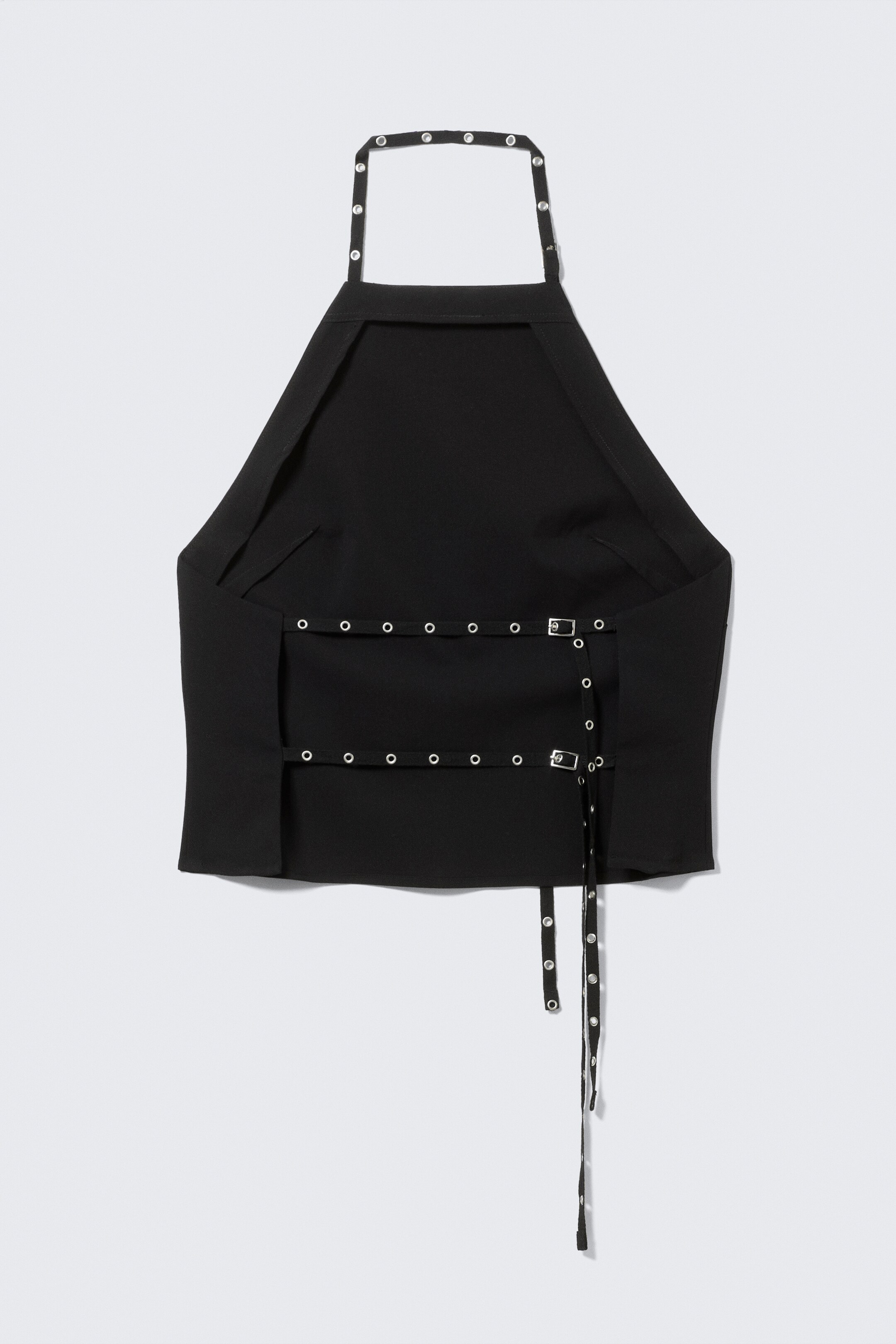 Agrandir l'image: Haut dos-nu à œillets - Noir - FEMME | H&M FR 6