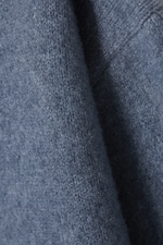 Dusty Blue - Soft Knit Boat-Neck Sweater - 4