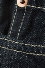 Blue Rinse - Dark Blue - Dynasty Low Rise Loose Wide Leg Jeans - 6