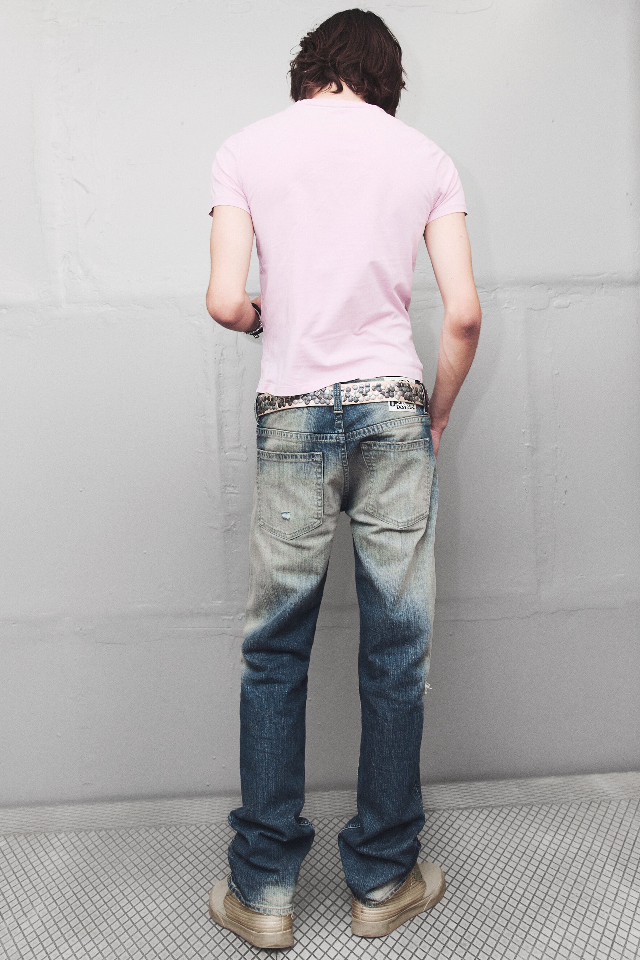 Sunset Blue – mørkeblå - Struggle bootcut-jeans med lavt liv og smal passform - 3