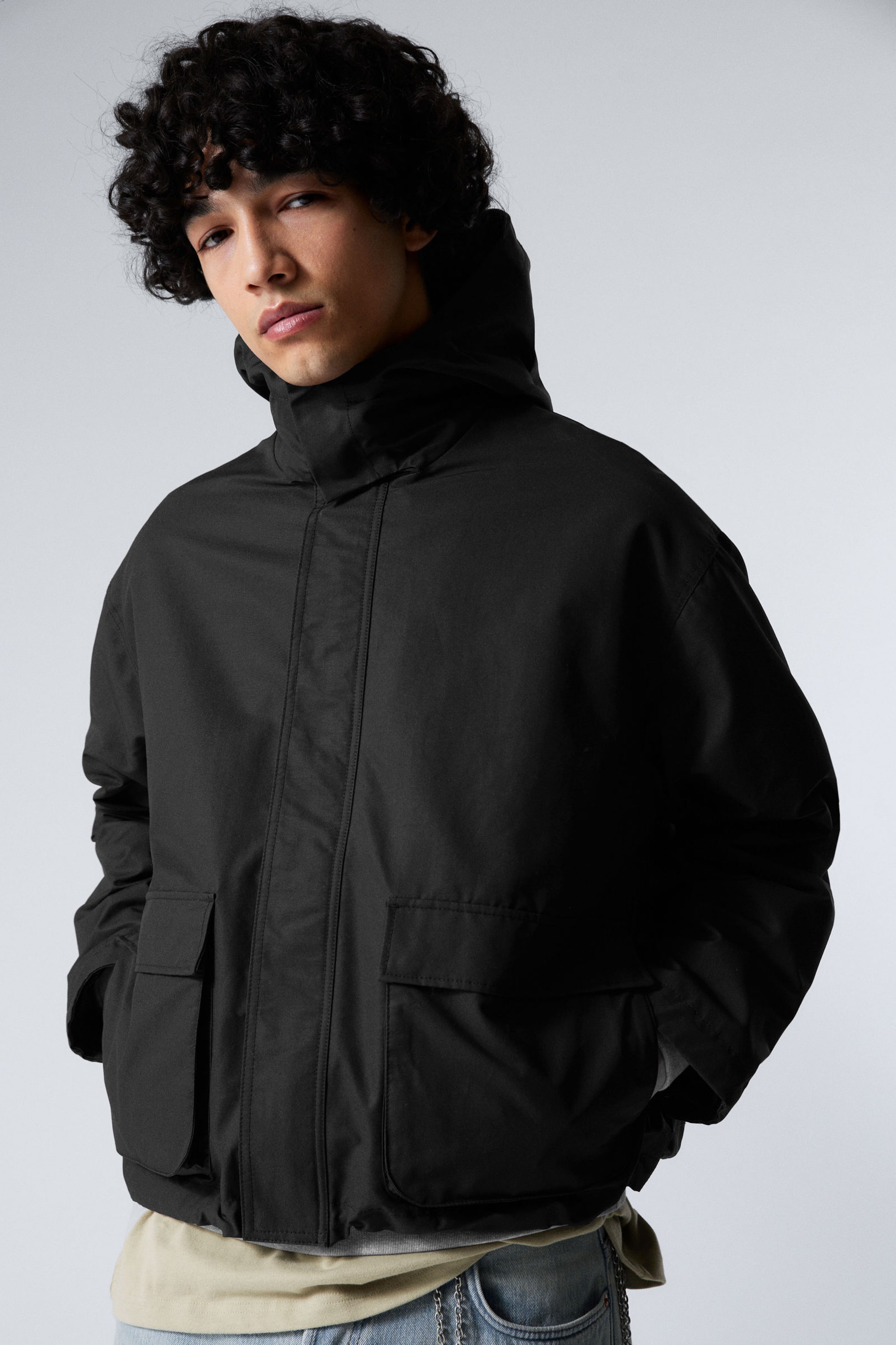 #272628 - Relaxed Fit Hooded Jacket - 2