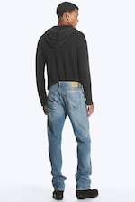 Stirrup Blue - Mittelblau - Comet Low Waist Slim Fit Straight Jeans - 4
