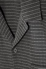 Checked Grey - Loose Short-Sleeved Resort Shirt - 4