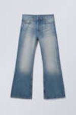 Jackpot Blue - Mittelblau - Time Loose Bootcut Leg Jeans - 0