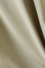 Light Khaki Green - Open Back Swimsuit - 2