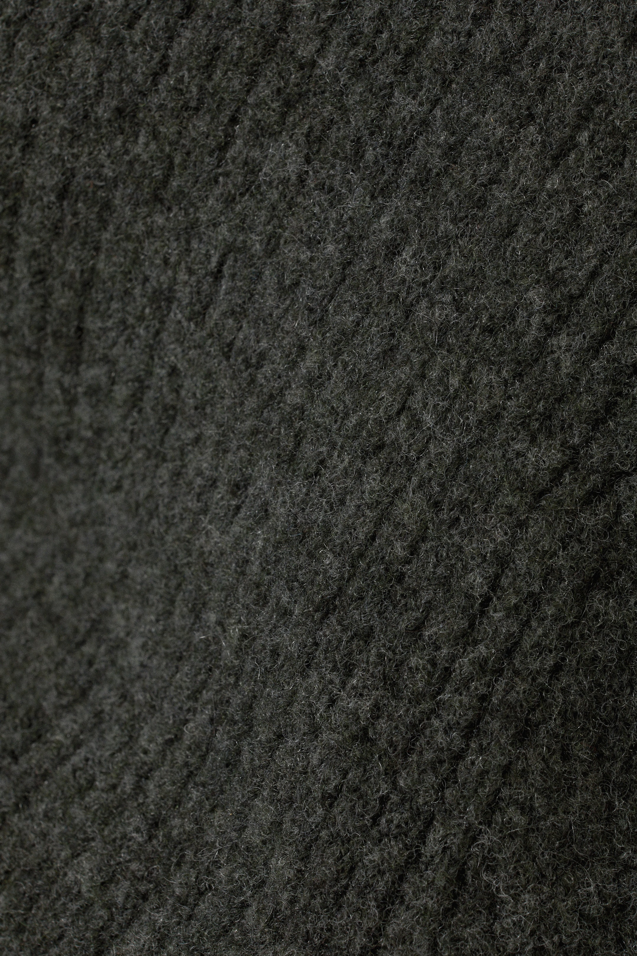 Dark Mole - Zuri Knit Hoodie - 1