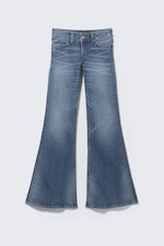 Kite Blue - Middelblauw - Flared SKINNY JEANS MET LOW RISE - 0