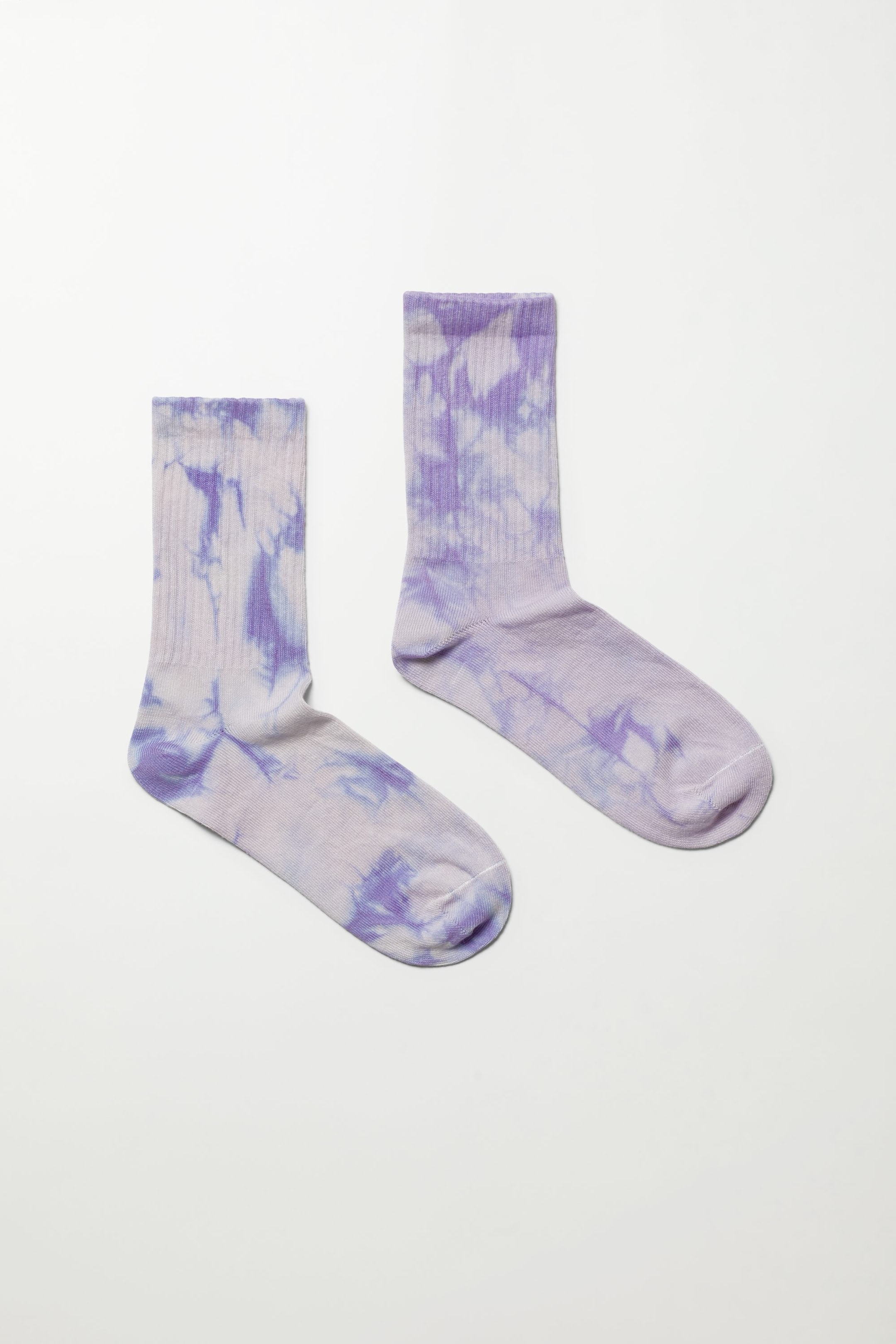 Lilac - Sport Tie-Dye Socks - 0