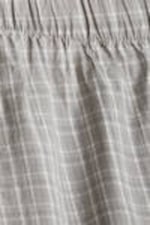 Grey Check - Relaxed Cotton PJ-Trousers - 1