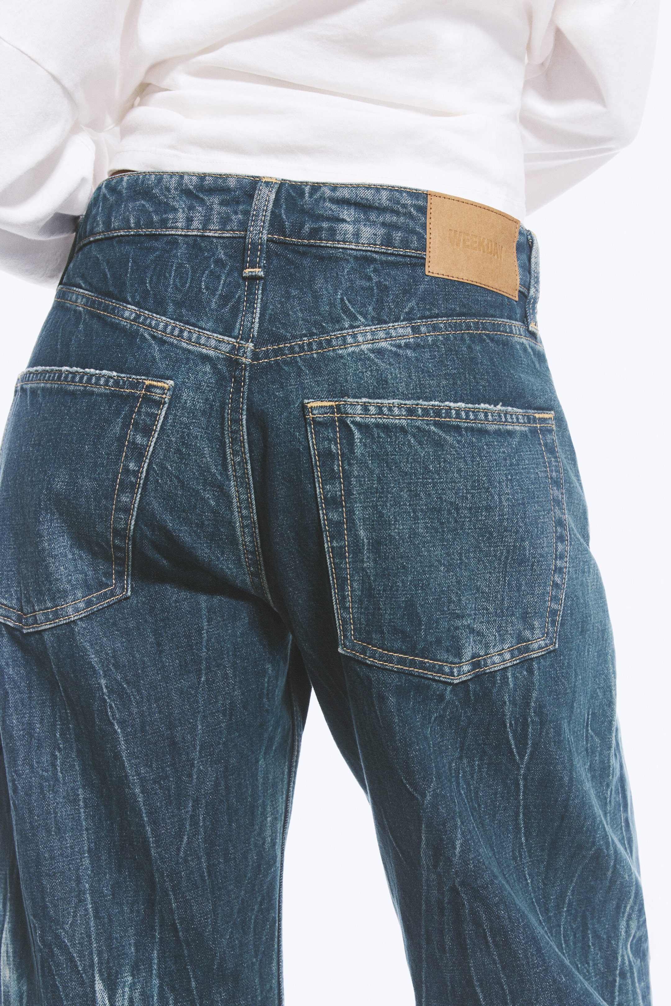 Gnarly Blue - Medium Blue - Abell Barrel Jeans met normale taille en normale taille - 6