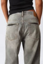Canyon Grey - Medium Grey - Galaxy Loose Straight Leg Jeans - 17