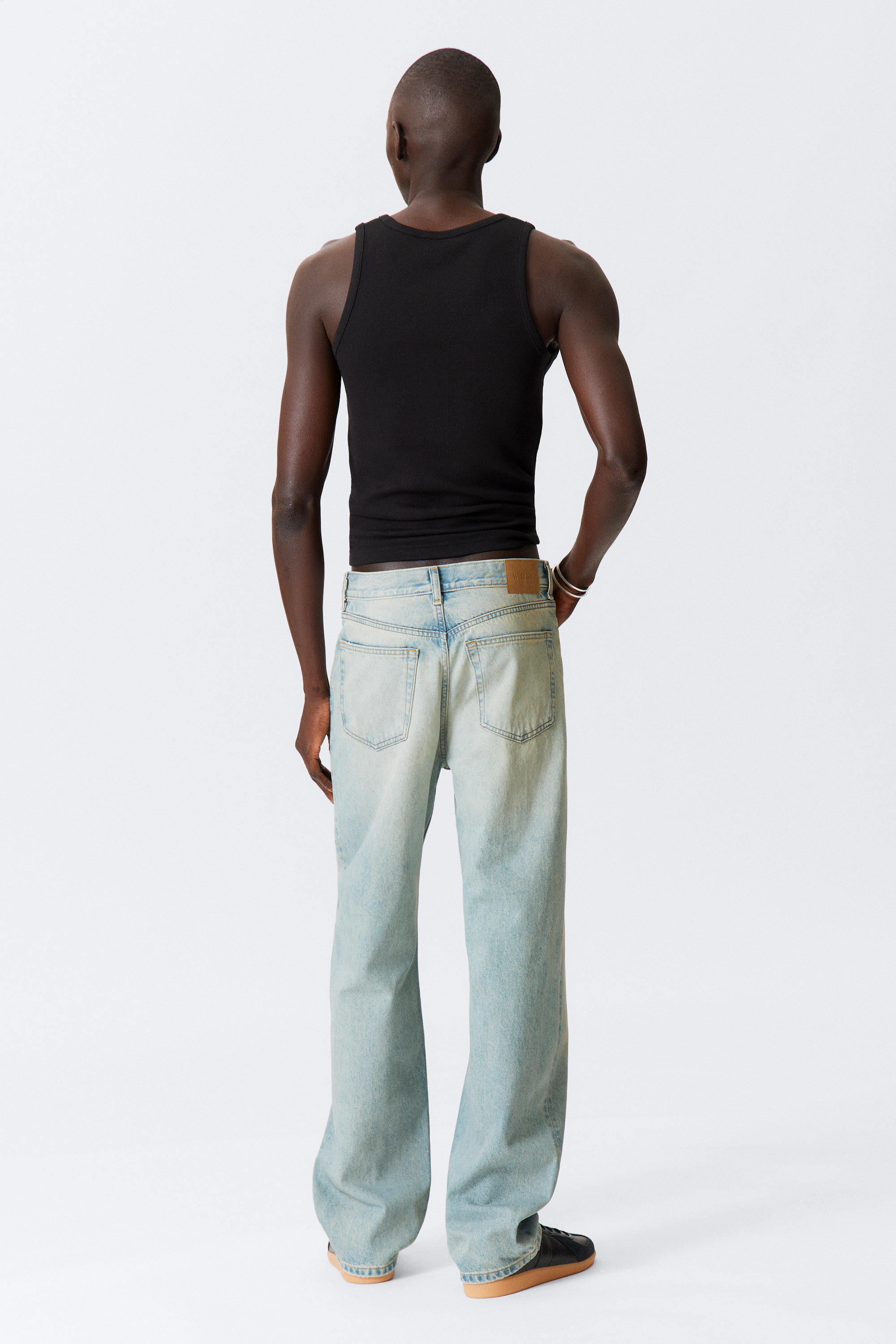 Port Blue - Hellblau - Galaxy Loose Straight Leg Jeans - 7