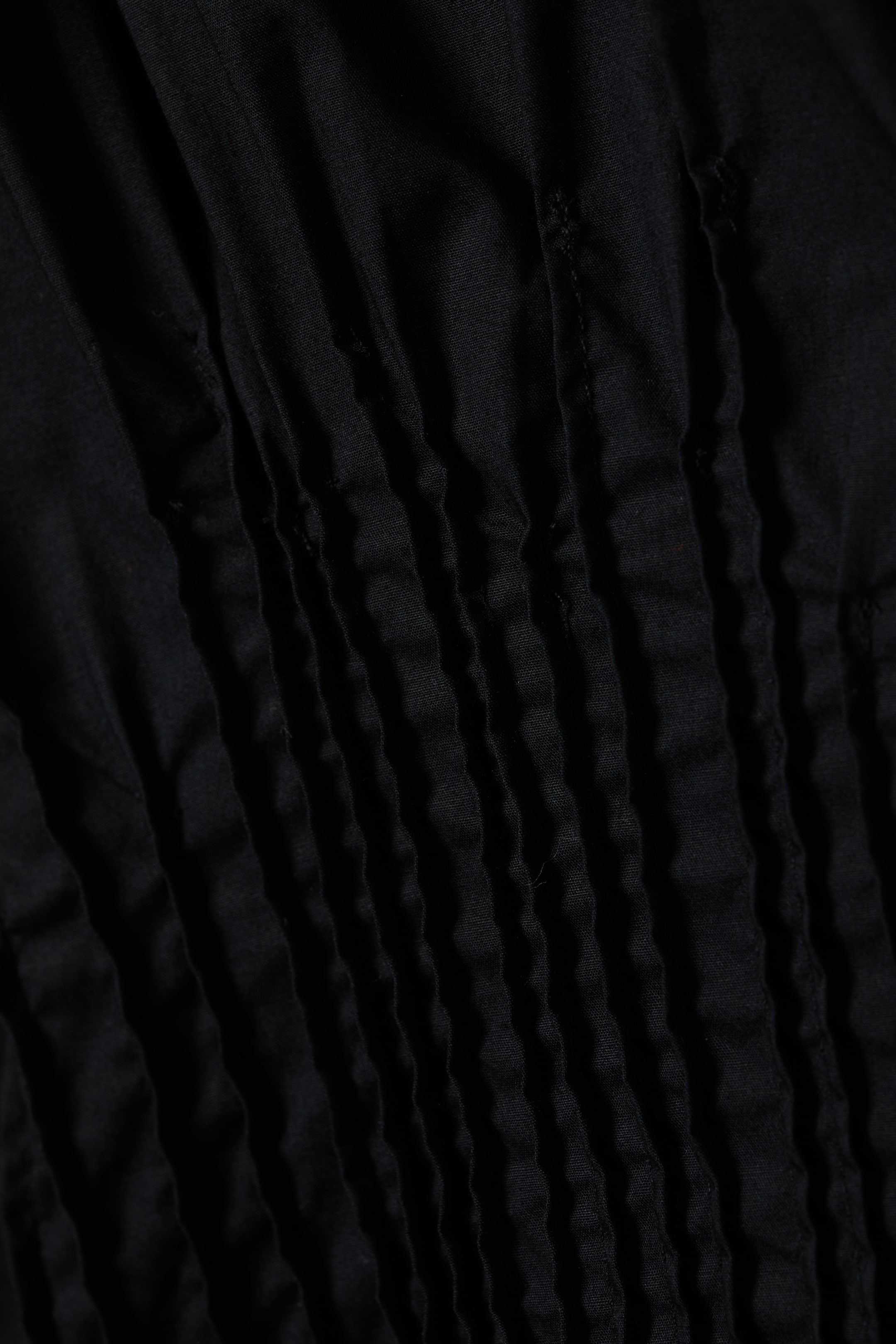 Grösseres Bild ansehen: Hemd aus Baumwollpopeline mit geraffter Taille - Schwarz - DAMEN | H&M CH 5
