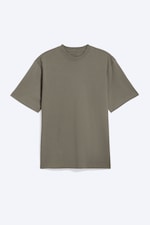 Staubiges Grau - T-SHIRT MIT RELAXTER PASSFORM - 3