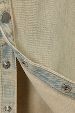 Sunbleached - Arrow Low Straight Slit Jeans - 1