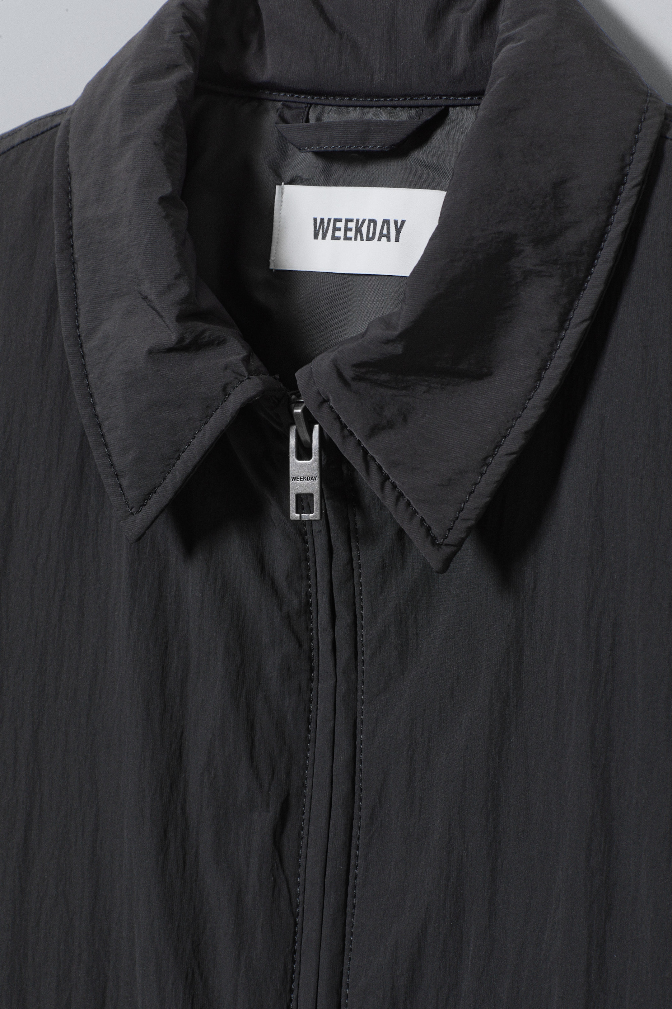 Black - Martin Nylon Jacket - 1