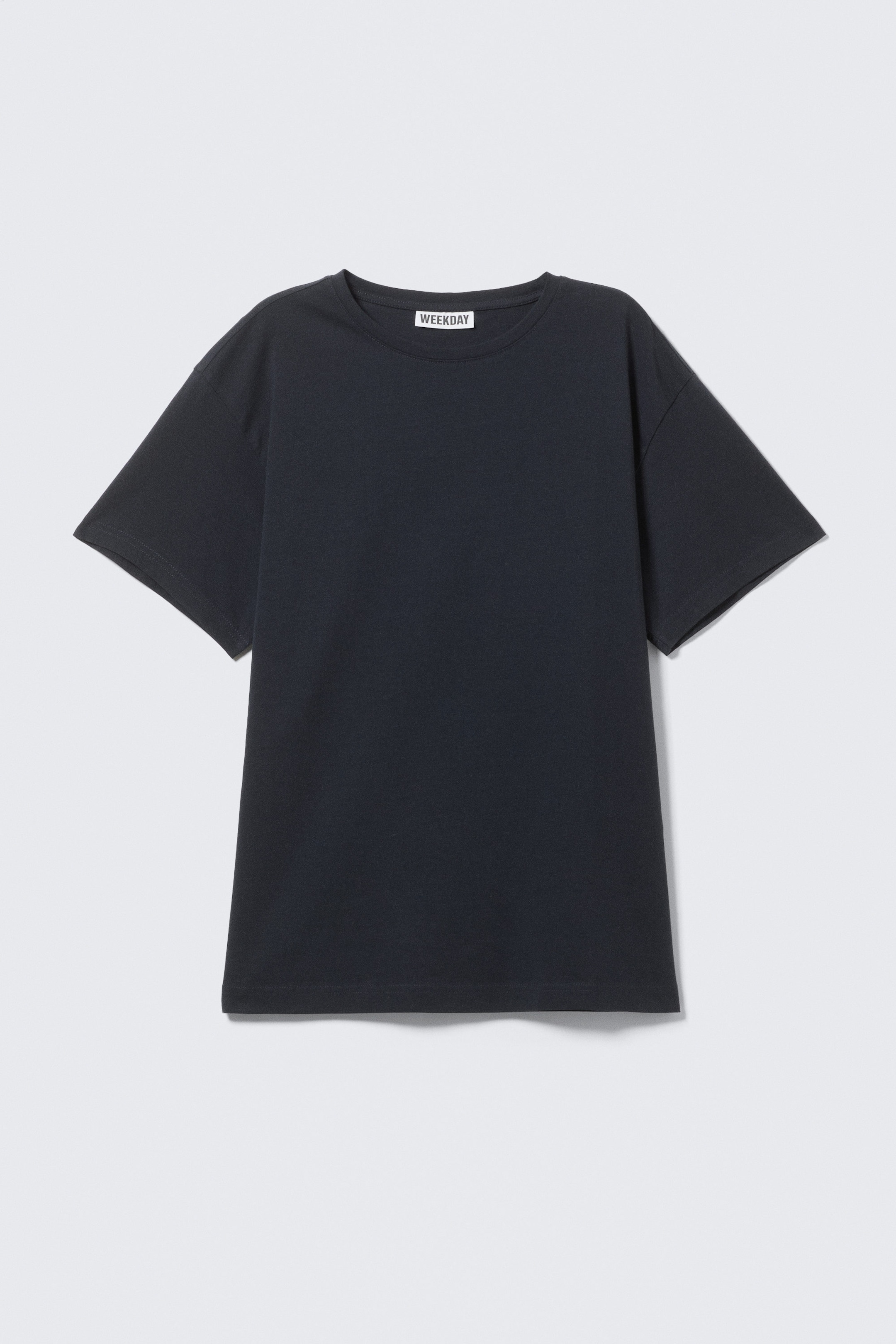 Dark Navy Blue - Soft Regular Fit Cotton T-shirt - 3