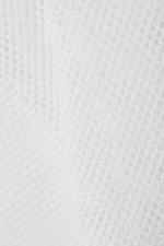 White - Oversized Mesh T-Shirt - 1
