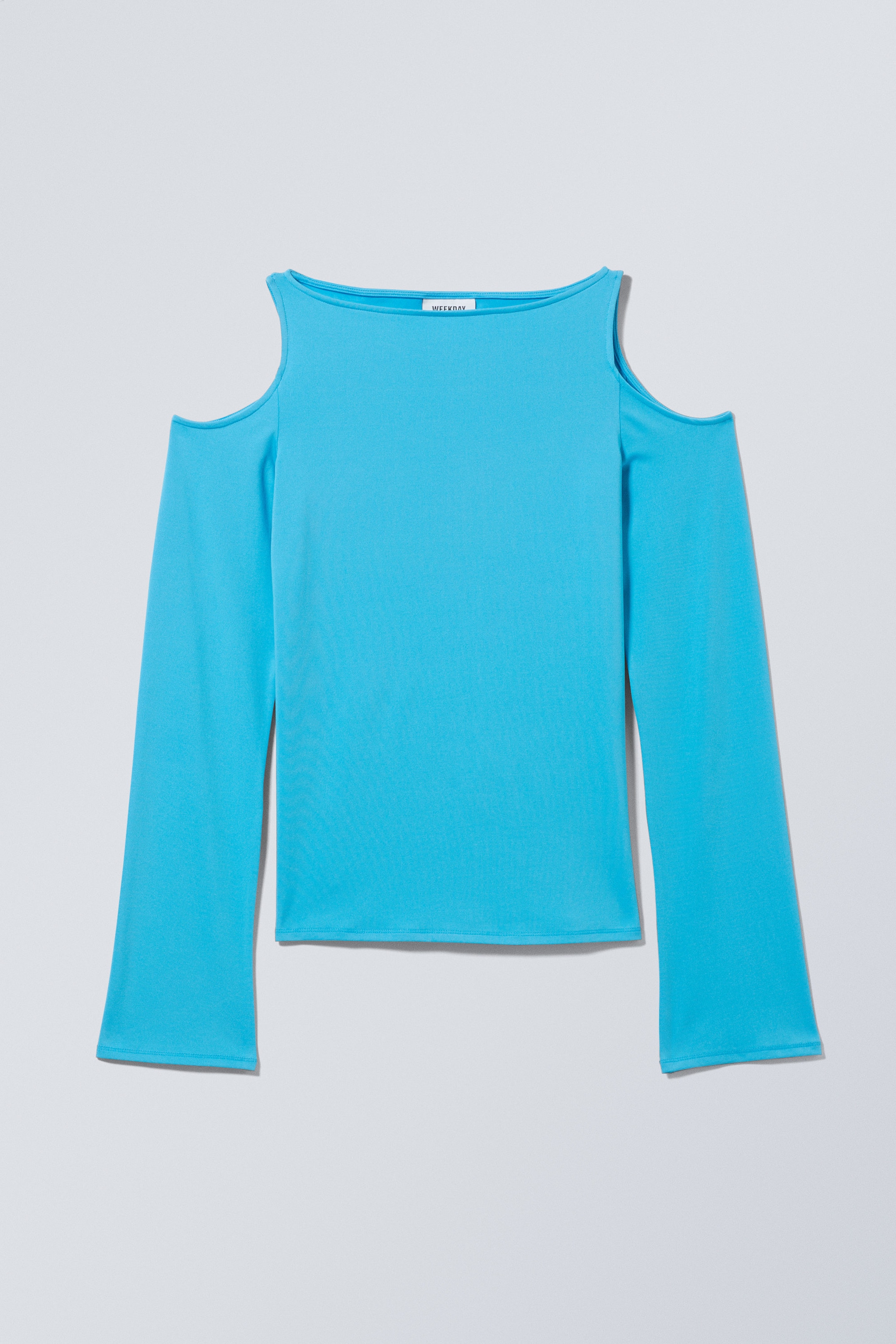 Hellblau - Oberteil mit Schulter-Cut-out Remi - 0