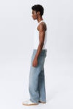 Blue Fade - Mittelblau - Meteor Low Rise Relaxed Straight Leg Jeans - 2