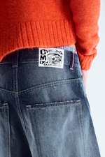 Star Blue - Rad Super Regular Waist Loose Wide Jeans - 3