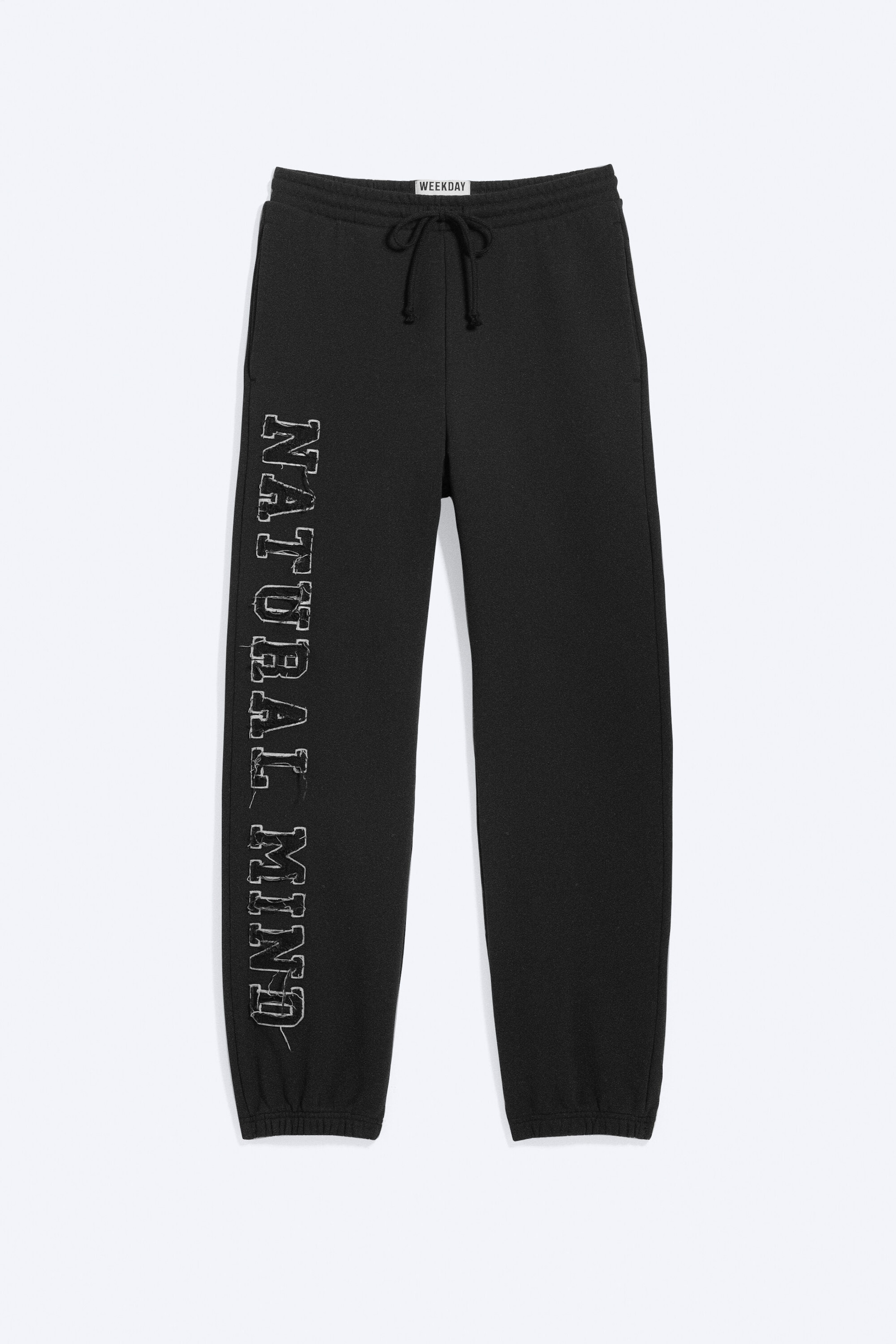 Black - Mechatok Embroidered Sweatpants - 4