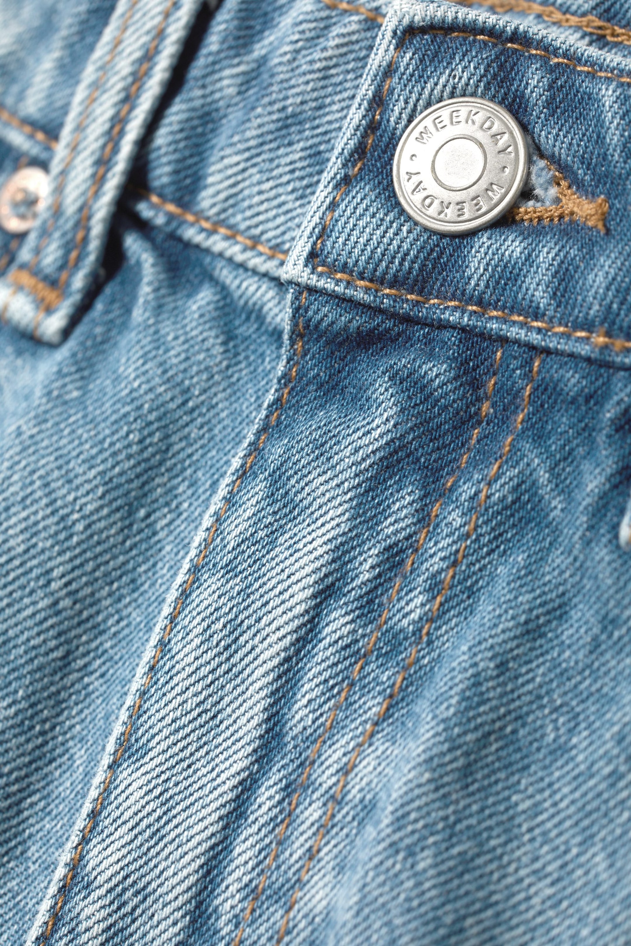 Tintenblau - Voyage Jeans mit hohem Bund und geradem Bein - 1