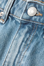 Tintenblau - Voyage Jeans mit hohem Bund und geradem Bein - 1