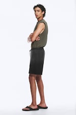 Zwart - Tricot short - 2