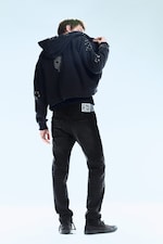 Extra Black Rinse - Sleeze Low Waist Skinny Jeans - 2