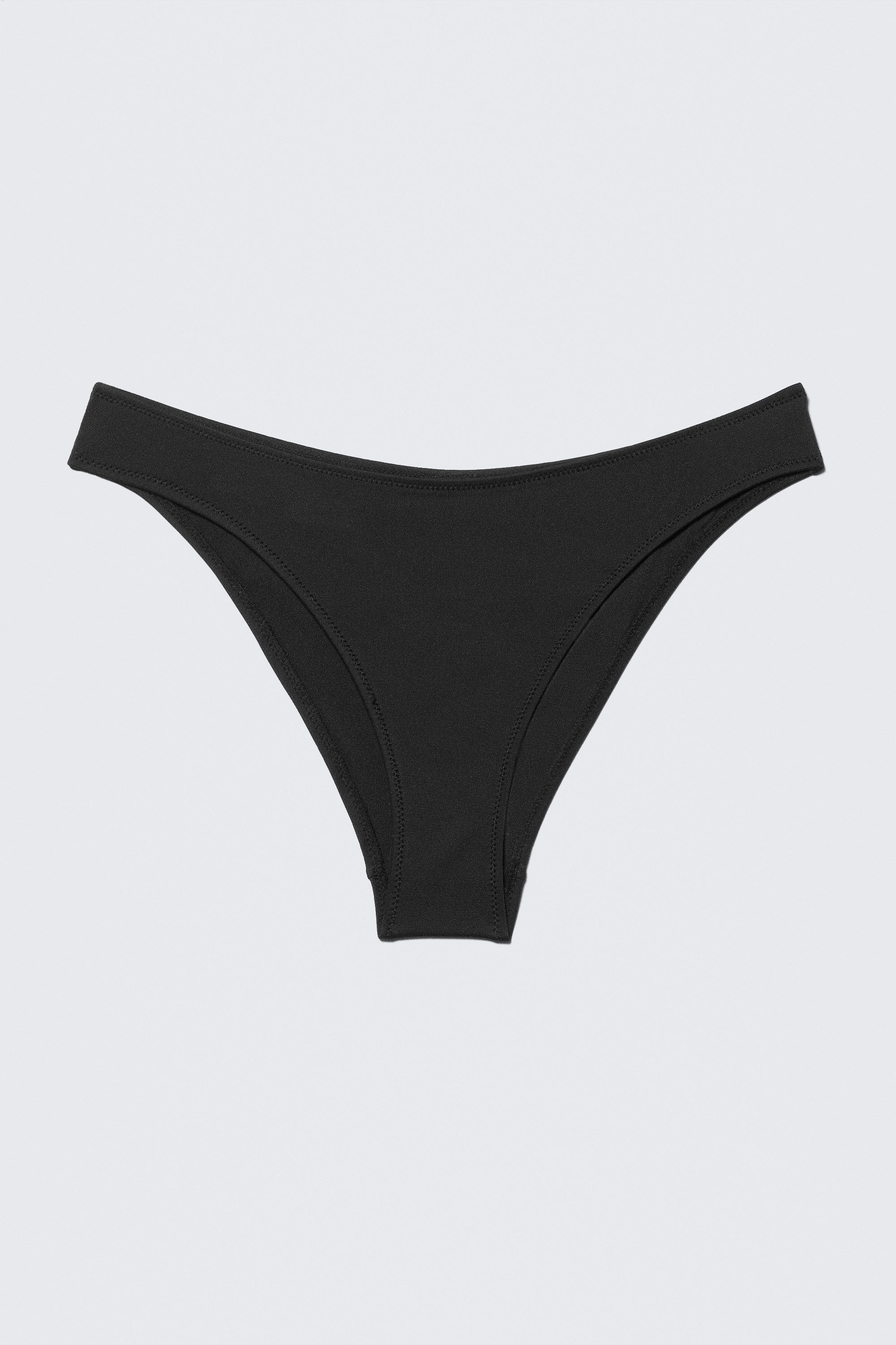 Black - Scoop Bikini Bottoms - 3