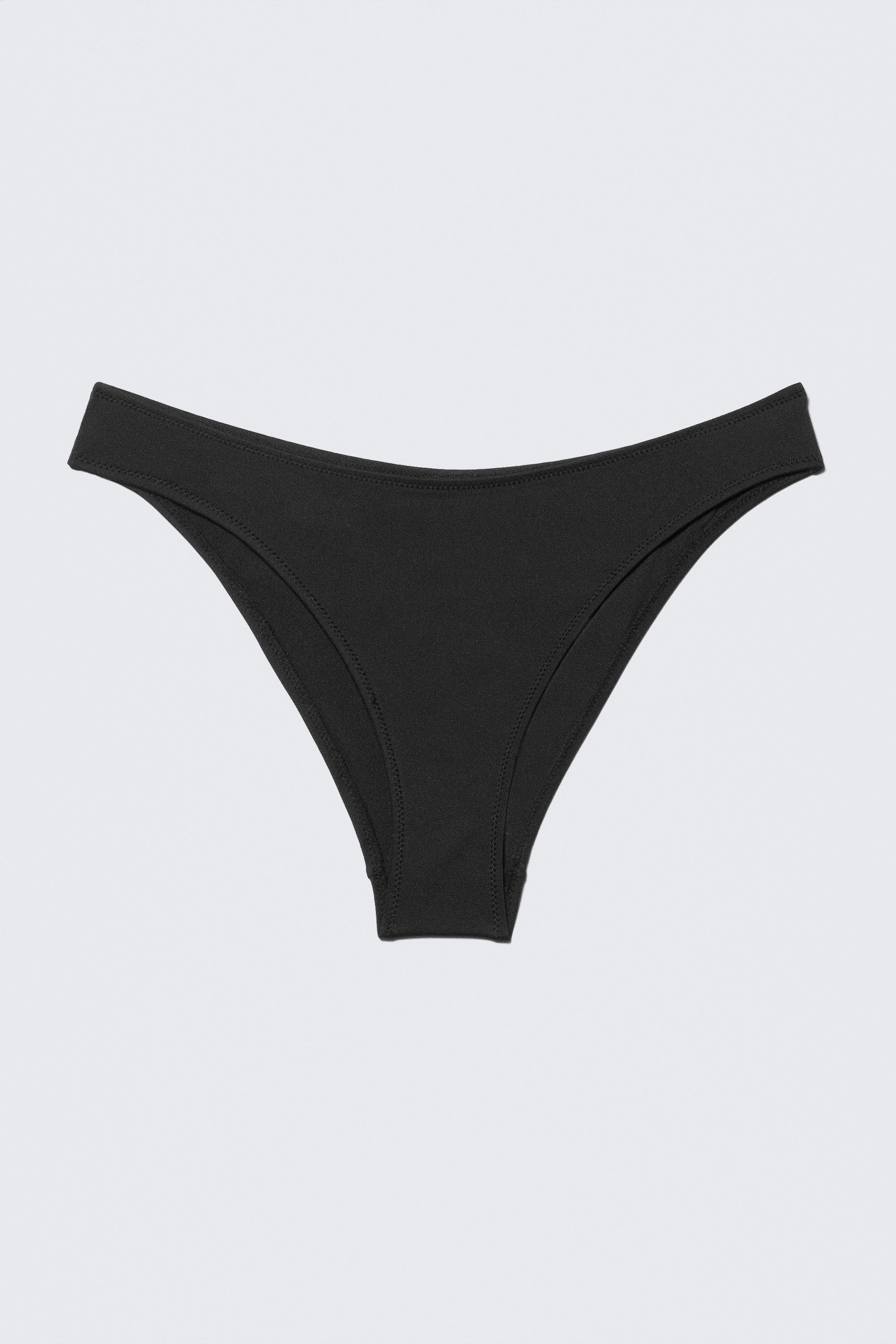 Black - Scoop Bikini Bottoms - 3