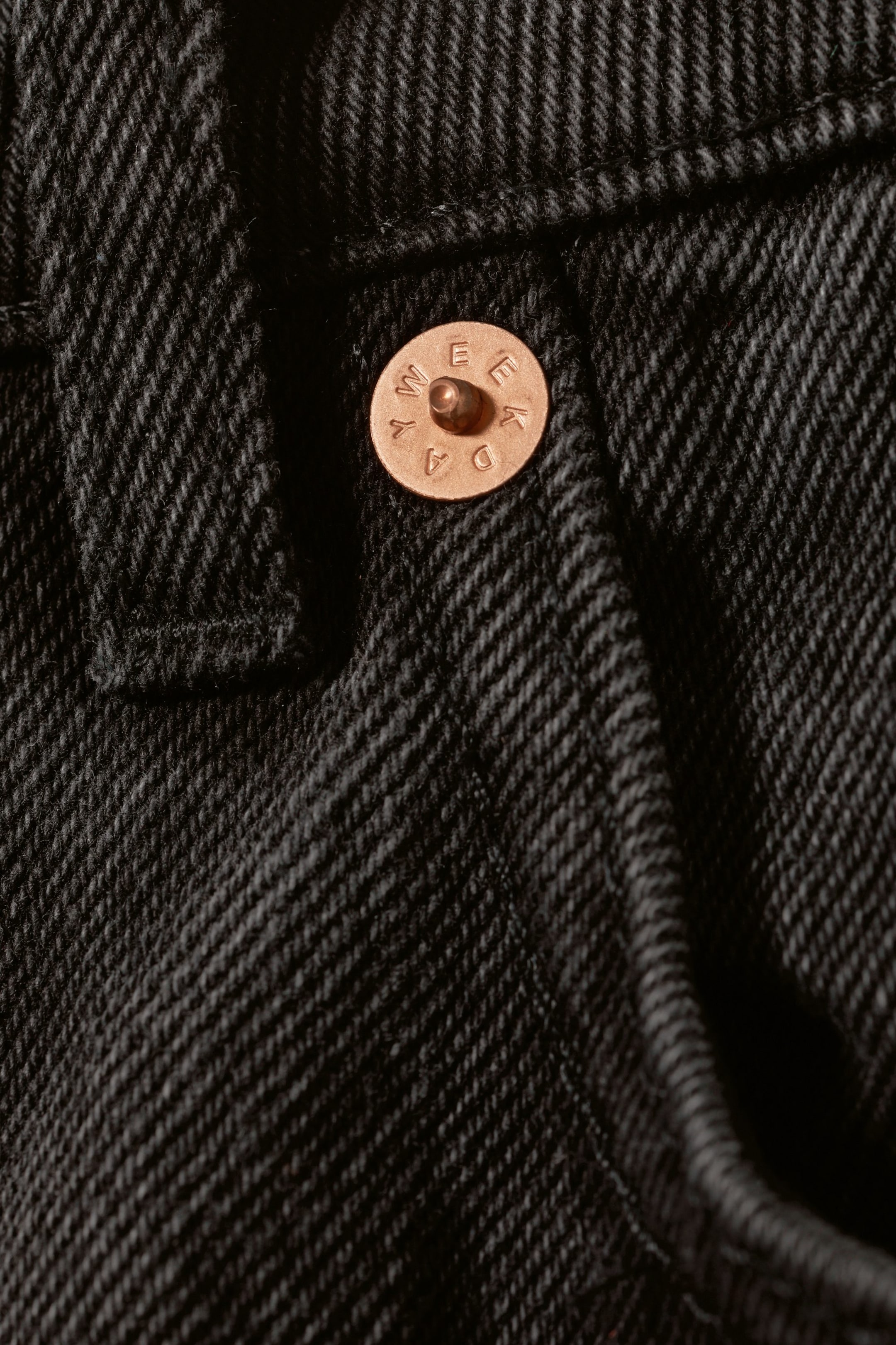 Vintage black - Voyage High Straight Jeans - 1