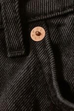 Vintage black - Voyage High Straight Jeans - 1