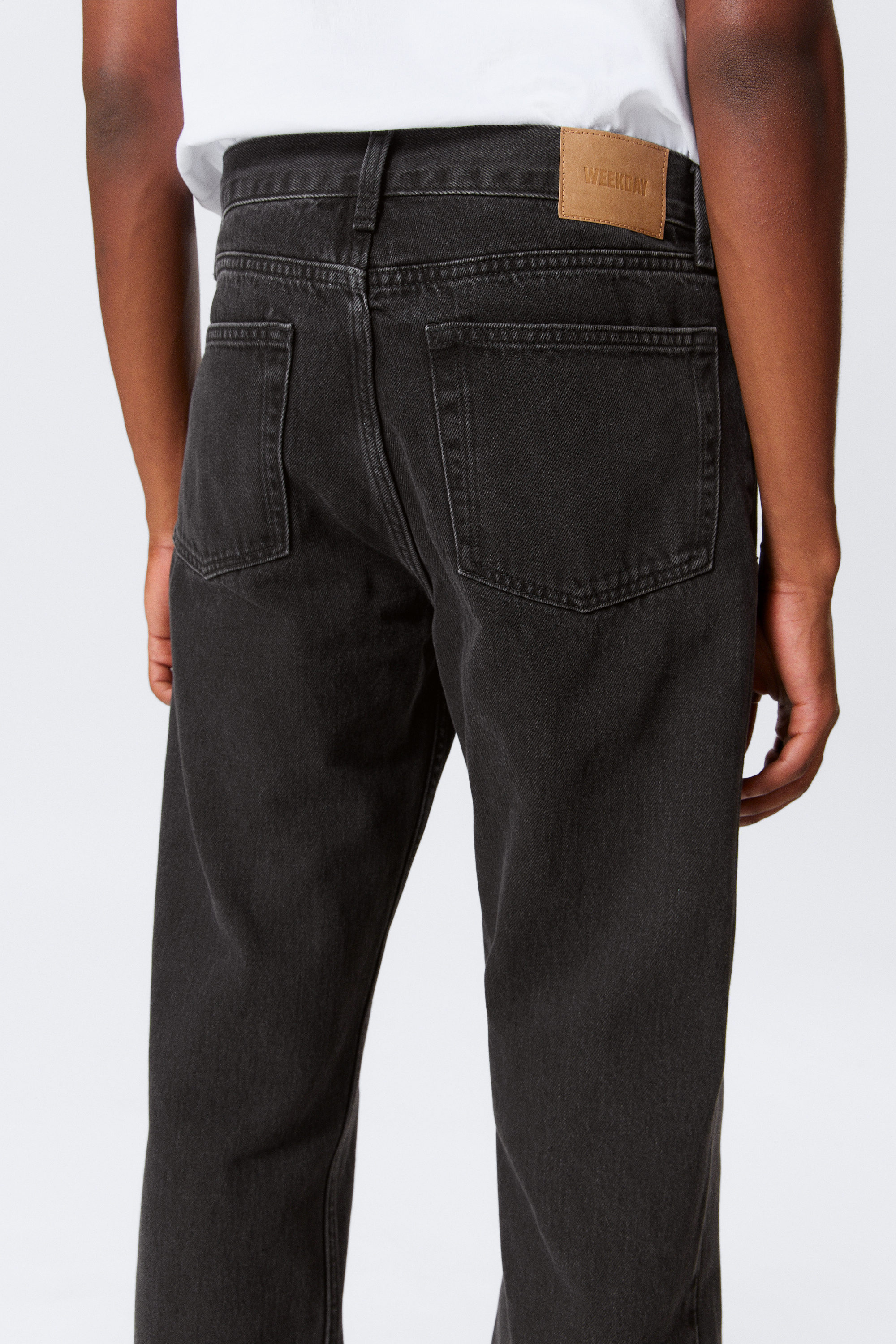 Tuned Black - Black - Klean Regular Straight Leg Jeans - 4