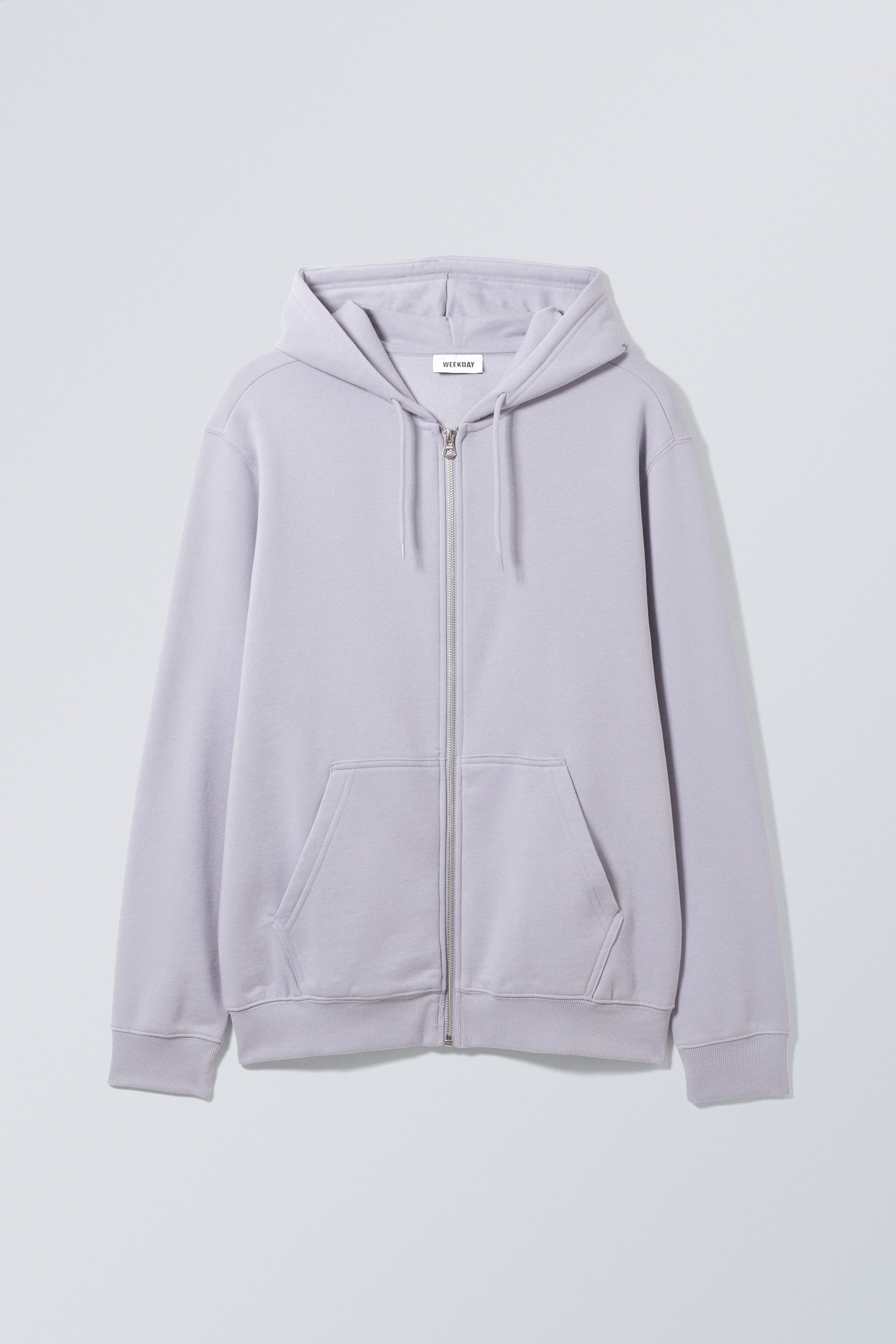Dusty lilac - Standard Midweight Zip Hoodie - 0