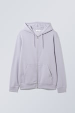 Dusty lilac - Standard Midweight Zip Hoodie - 0