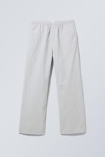 Light Dusty Grey - Paul Loose Trousers - 0
