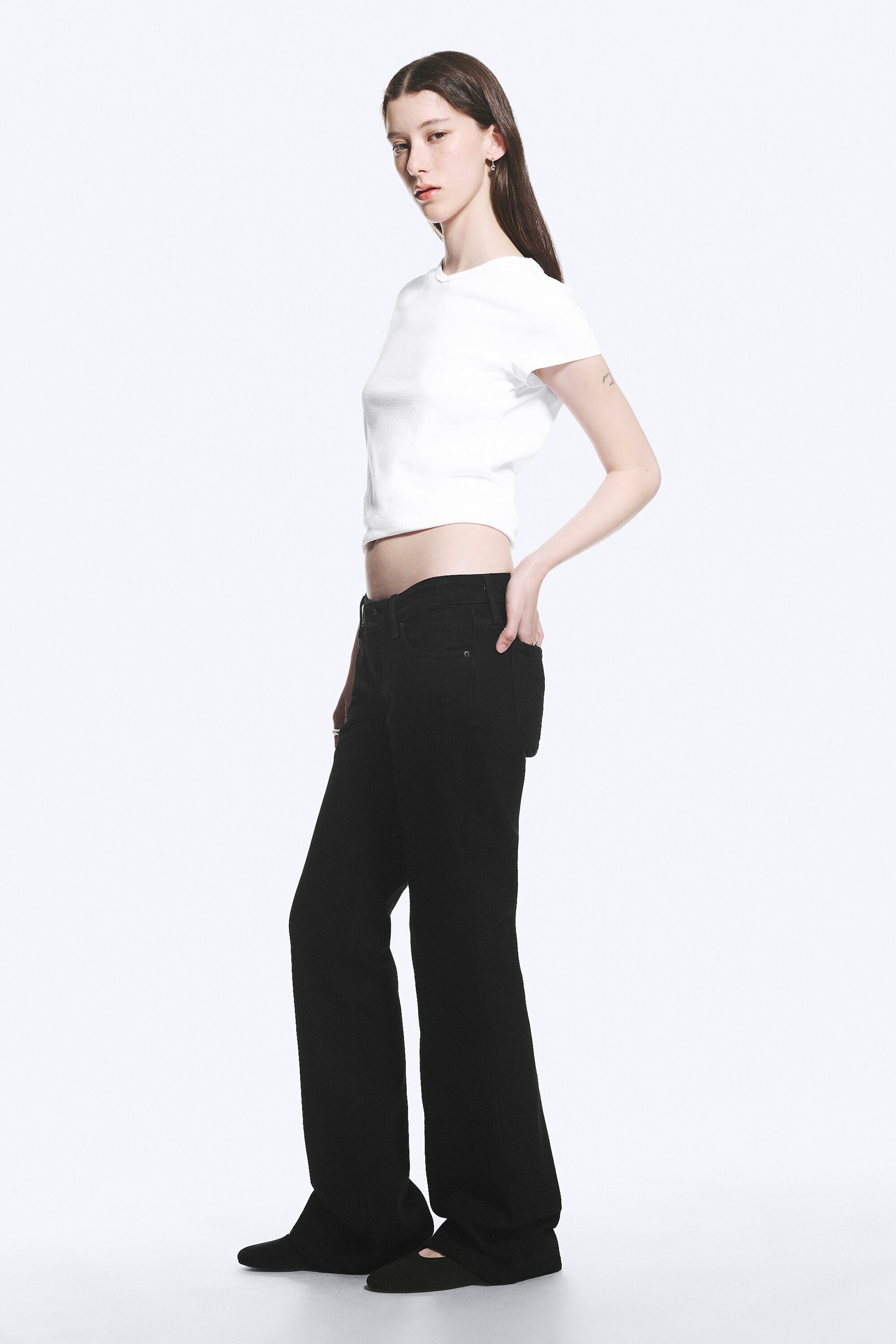 Black Rinse – Zwart - Nova lage smalle bootcut jeans - 2