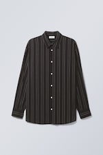 Black Stripes - Oversized Shirt - 0