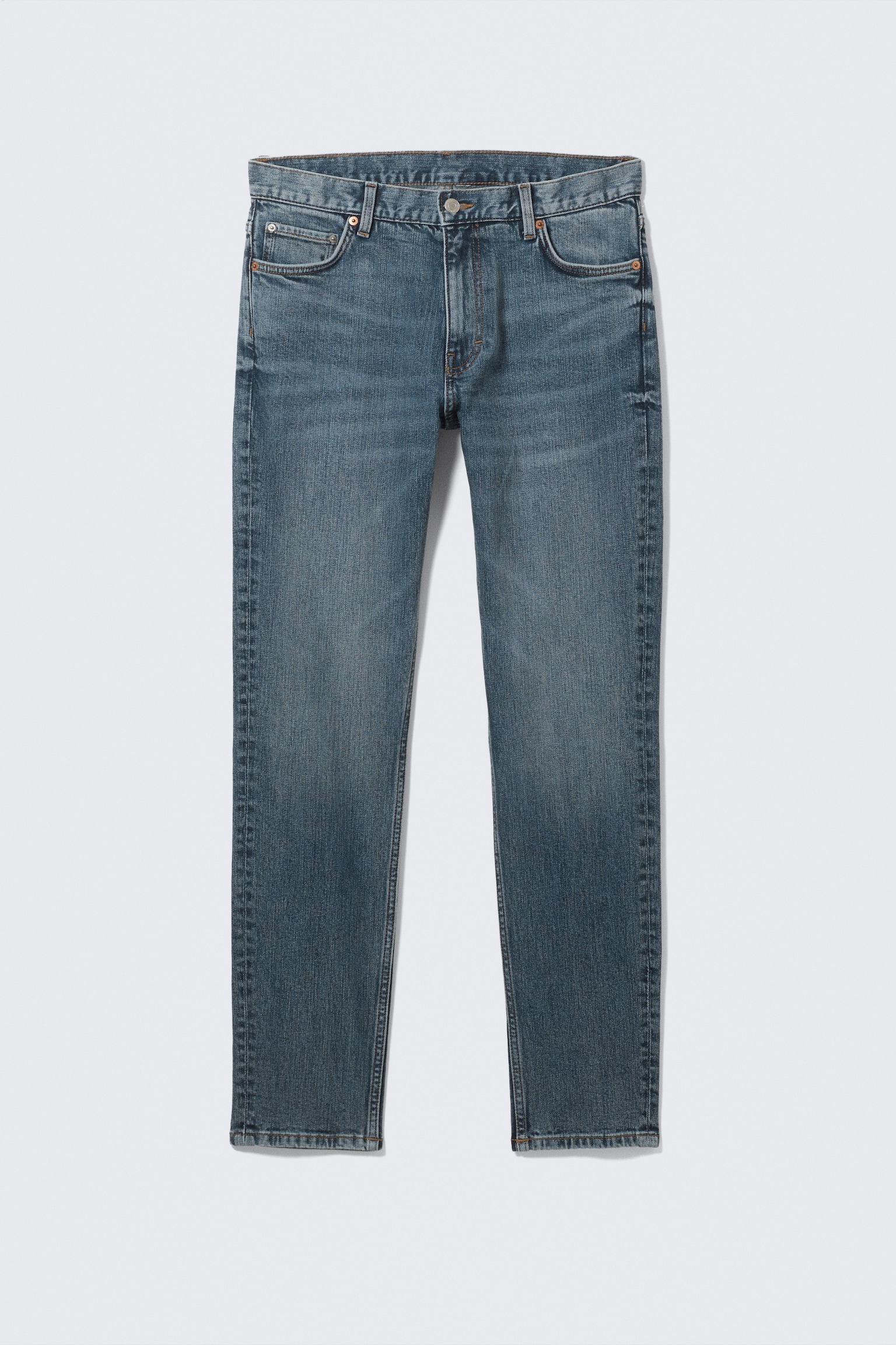 Dżinsy Sunday Slim Tapered Leg - Thunder Blue - Medium Blue