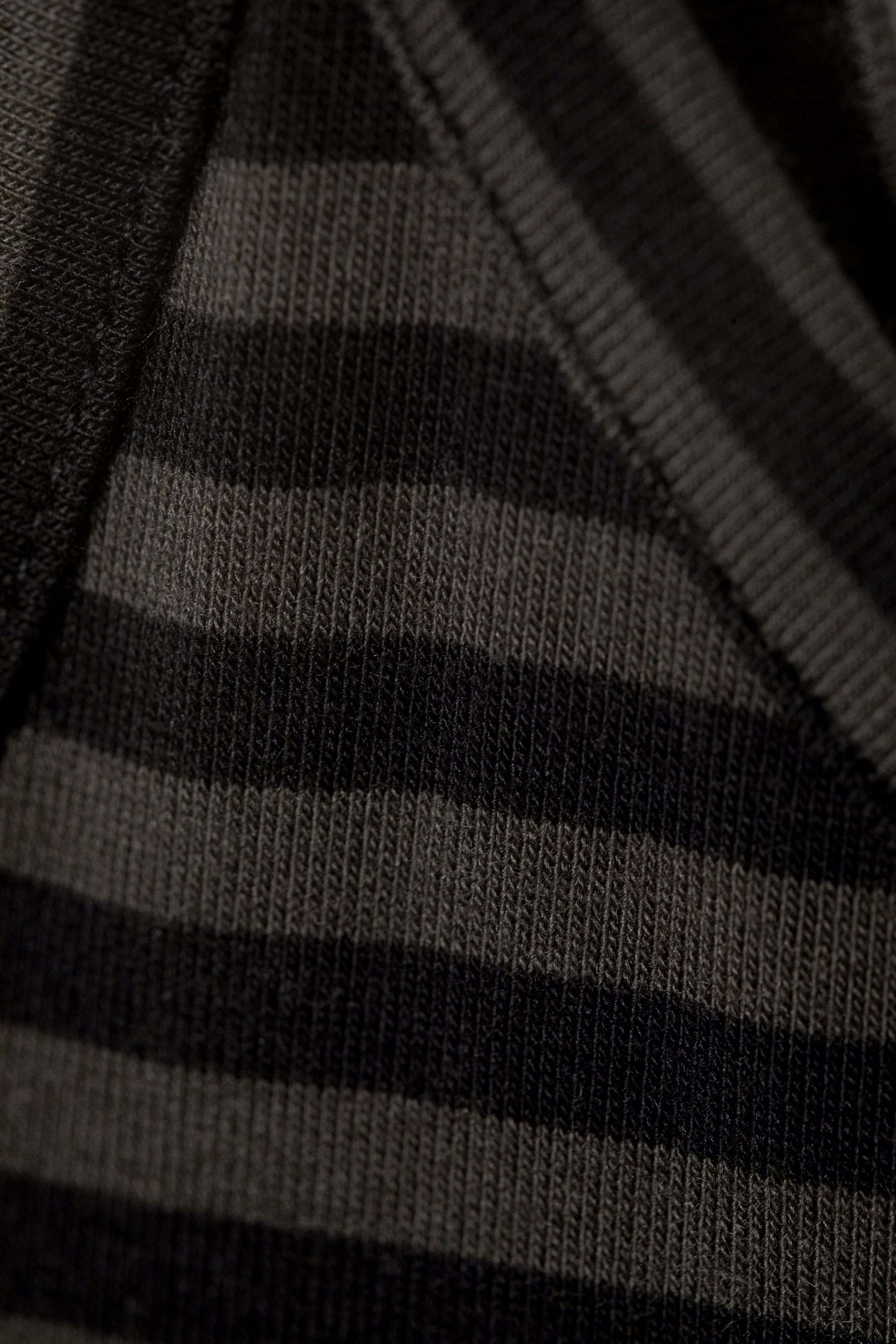 Dark Mole & Black Stripes - Smooth Strap Maxi Dress - 2